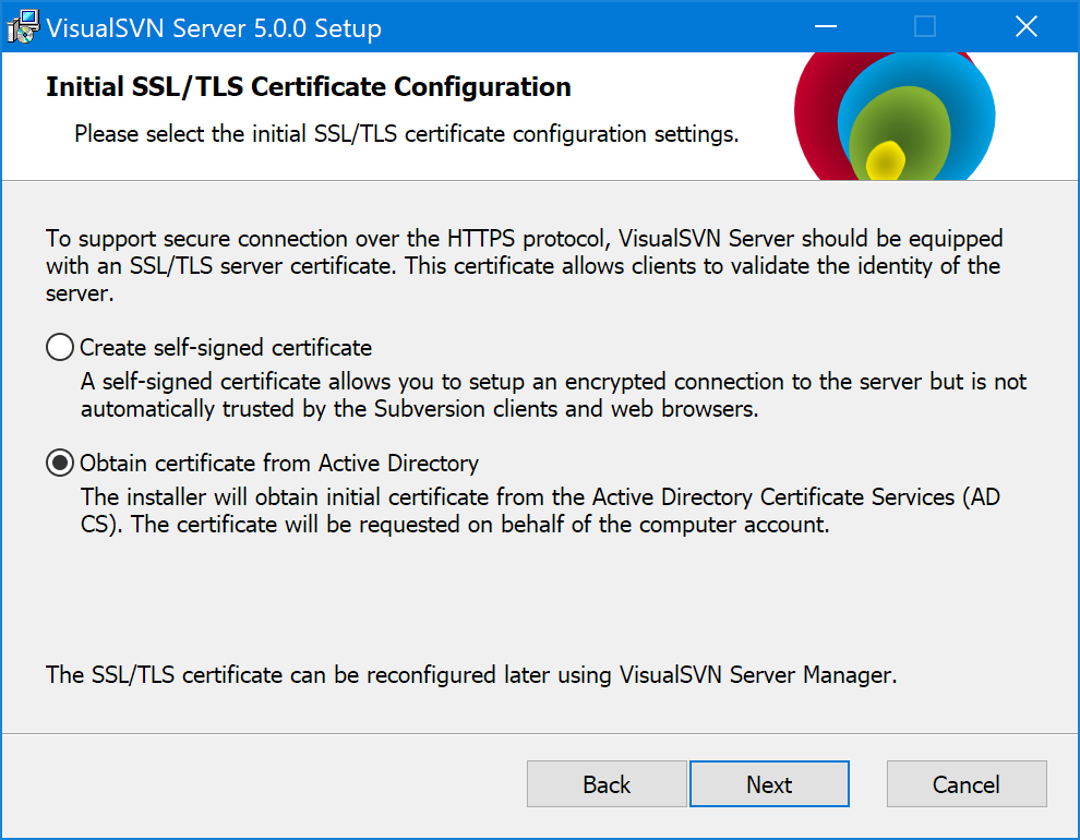 安装向导 - SSL 证书