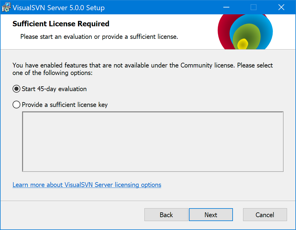 安装向导 - 许可证